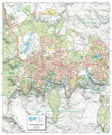 Katoomba - Blue Mountains North Outdoor Recreation Guide Ed2 (2018) Preview 1