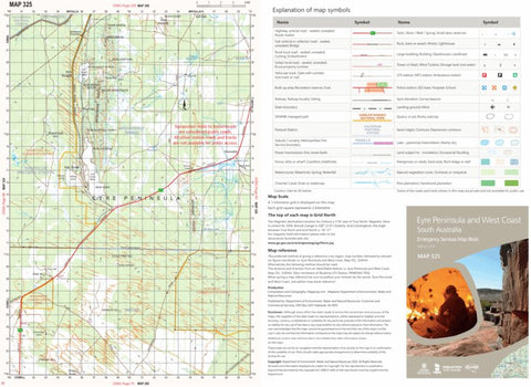 Eyre Peninsula and West Coast Map 325 Preview 1