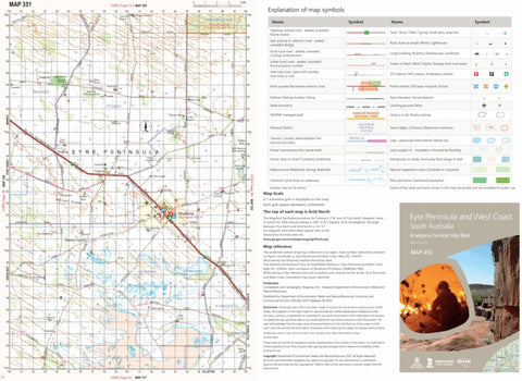 Eyre Peninsula and West Coast Map 351 Preview 1