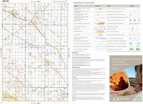 Eyre Peninsula and West Coast Map 355 Preview 1
