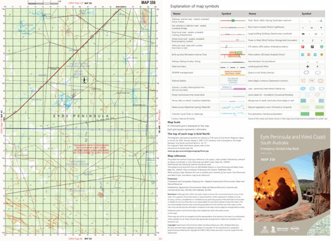 Eyre Peninsula and West Coast Map 358 Preview 1
