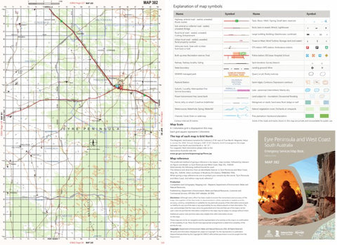 Eyre Peninsula and West Coast Map 382 Preview 1