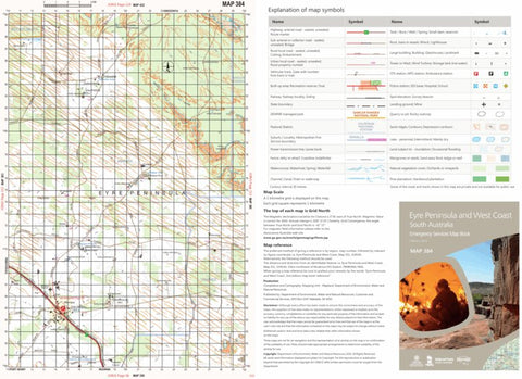 Eyre Peninsula and West Coast Map 384 Preview 1