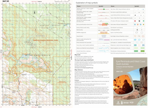 Eyre Peninsula and West Coast Map 385 Preview 1