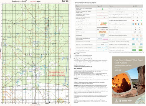 Eyre Peninsula and West Coast Map 388 Preview 1
