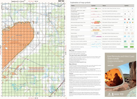 Eyre Peninsula and West Coast Map 392 Preview 1