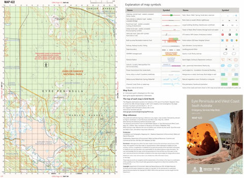 Eyre Peninsula and West Coast Map 422 Preview 1