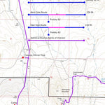 Central Oregon SxS Where To Ride 6 Map Bundle: Silver Lake, Paisley, Cowboy Dinner Tree Preview 1