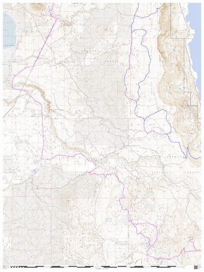 Central Oregon SxS Where To Ride Map #4, Silver Lake, Paisley, Cowboy Dinner Tree Preview 1