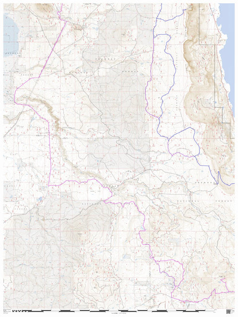 Central Oregon SxS Where To Ride Map #4, Silver Lake, Paisley, Cowboy Dinner Tree Preview 1