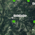 Buckskin Peak T40S R10W Township Map Preview 2