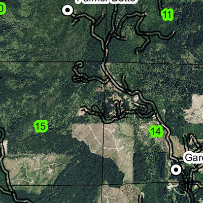 Brookings Coast T40S R14W Township Map Preview 3