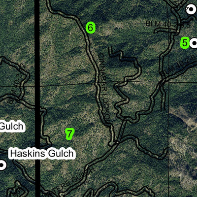 Baldy Peak T40S R3W Township Map Preview 3