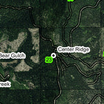 Big Red Mountain T40S R1W Township Map Preview 2