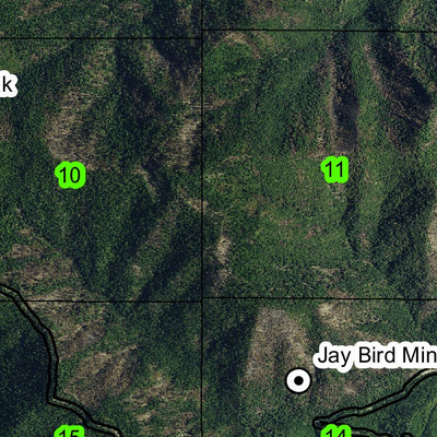 Applegate Lake T40S R4W Township Map Preview 3