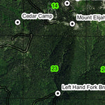 Oregon Caves T40S R6W Township Map Preview 2
