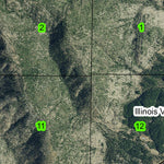 Rough and Ready Creek T40S R9W Township Map Preview 3