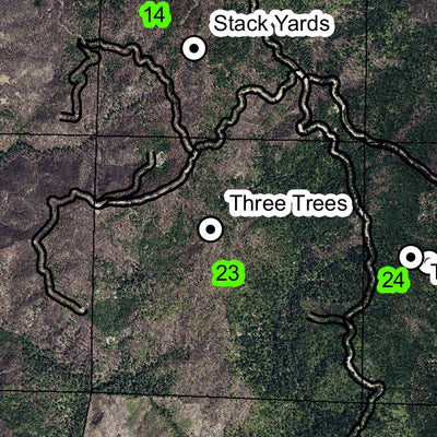 Buzzard Roost T38S R13W Township Map Preview 2