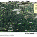 Griffin Creek T38S R2W Township Map Preview 1