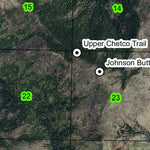 Kalmiopsis Wilderness T38S R11W Township Map Preview 2