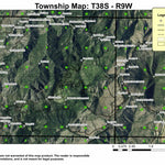 Fiddler Mountain T38S R9W Township Map Preview 1