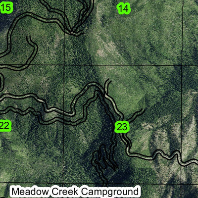 Fiddler Mountain T38S R9W Township Map Preview 2