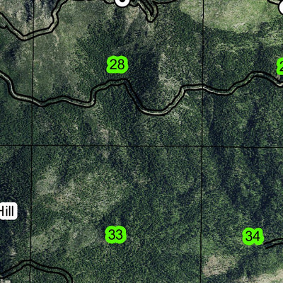 Fiddler Mountain T38S R9W Township Map Preview 3