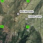 Chetco Peak T39S R11W Township Map Preview 2