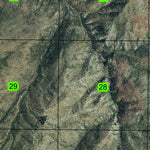 Chetco Peak T39S R11W Township Map Preview 3