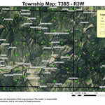 Ruch T38S R3W Township Map Preview 1