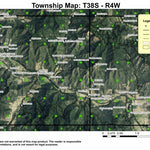 Applegate T38S R4W Township Map Preview 1