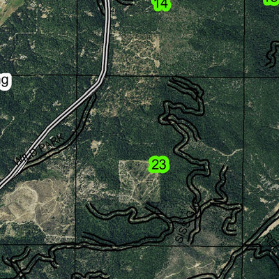 Selma T38S R8W Township Map Preview 2