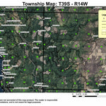 Burnt Hill Summitt T39S R14W Township Map Preview 1