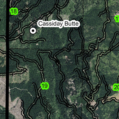 Burnt Hill Summitt T39S R14W Township Map Preview 2