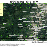 Pennington Mountain T38S R5W Township Map Preview 1