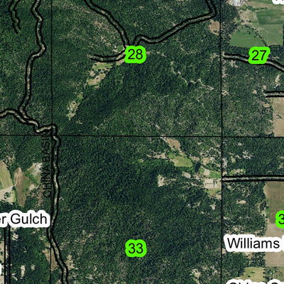 Pennington Mountain T38S R5W Township Map Preview 3