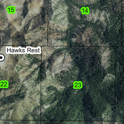 Bailey Mountain T39S R10W Township Map Preview 2