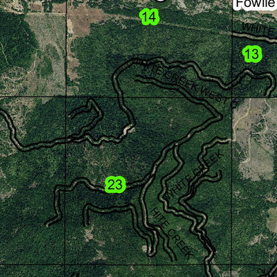 Dryden T38S R7W Township Map Preview 2