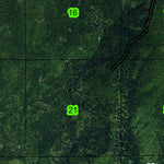 Little Grayback Peak T39S R6W Township Map Preview 3