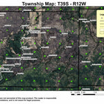 Snaketooth Butte T39S R12W Township Map Preview 1