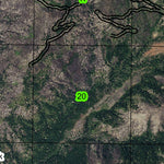 Snaketooth Butte T39S R12W Township Map Preview 3