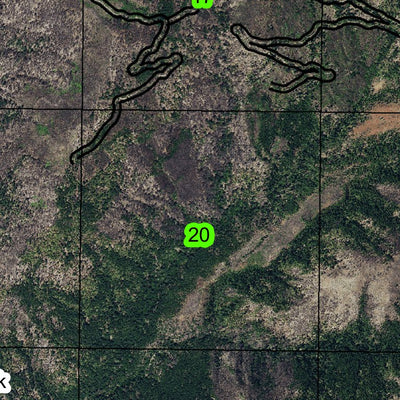 Snaketooth Butte T39S R12W Township Map Preview 3