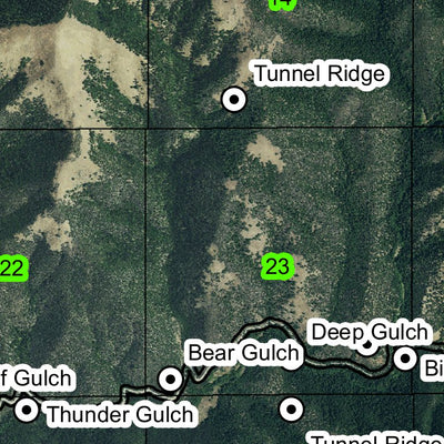 Anderson Butte T39S R2W Township Map Preview 2