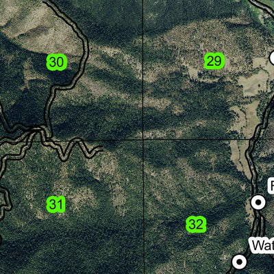 Anderson Butte T39S R2W Township Map Preview 3