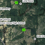 Cave Junction T39S R8W Township Map Preview 2
