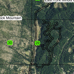 Cave Junction T39S R8W Township Map Preview 3