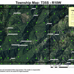 Sugarloaf Mountain T35S R10W Township Map Preview 1