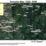 Walker Mountain T35S R5W Township Map Preview 1
