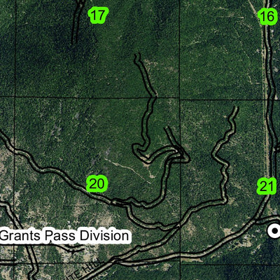 Walker Mountain T35S R5W Township Map Preview 2