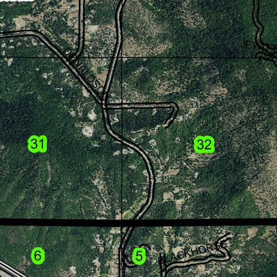 Merlin T35S R6W Township Map Preview 3
